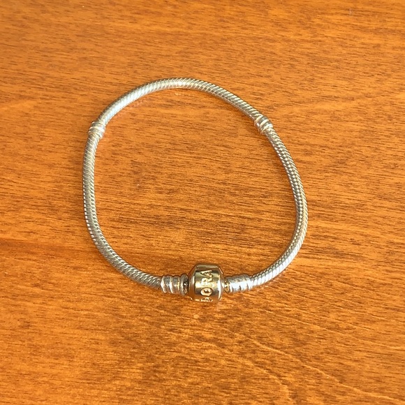 Pandora Jewelry Pandora Moments Snake Chain Bracelet Gold Poshmark